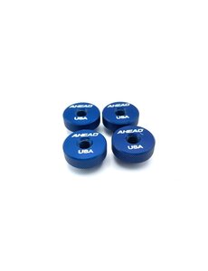 Ahead Ahead Speed Nut Cymbal Toppers 4 Pack – Blue