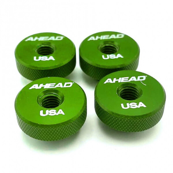 Ahead Ahead Speed Nut Cymbal Toppers 4 Pack – Green
