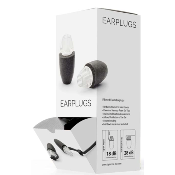 EARPLUGS Earplugs 2.1 Filtered Foam Earplugs