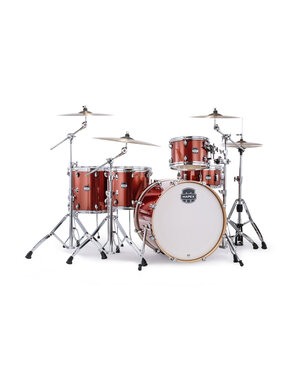 Mapex Mapex Mars Birch 22" Drum Kit, Blood Orange Sparkle