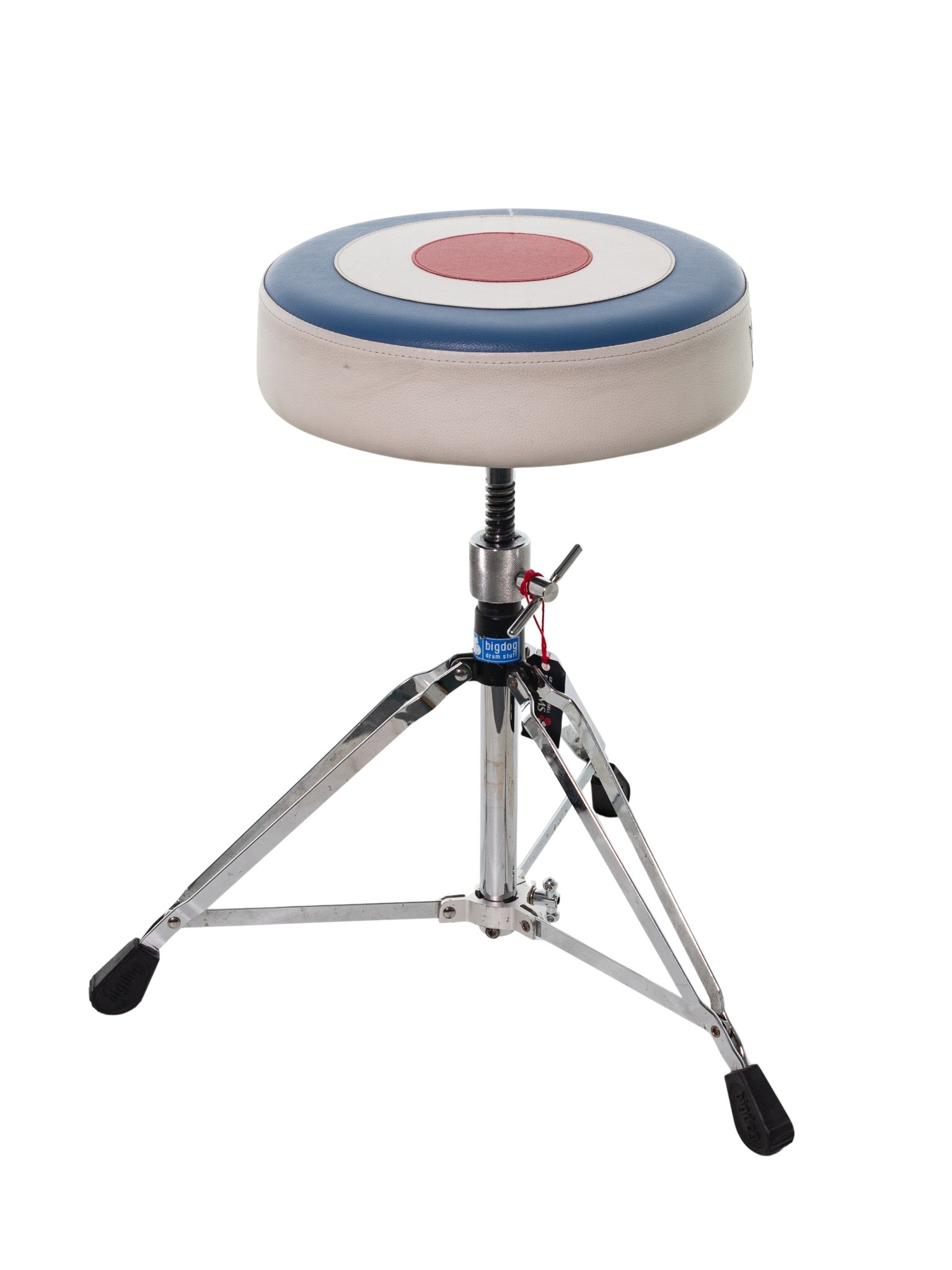 Used Big Dog 'Retro' Drum Stool Graham Russell Drums Graham Russell