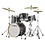 Yamaha Yamaha Tour Custom 18" Drum Kit, Licorice Satin