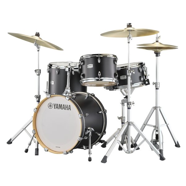 Yamaha Yamaha Tour Custom 18" Drum Kit, Licorice Satin