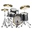 Yamaha Yamaha Tour Custom 18" Drum Kit, Licorice Satin