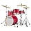 Yamaha Yamaha Tour Custom 18" Drum Kit, Candy Apple Satin