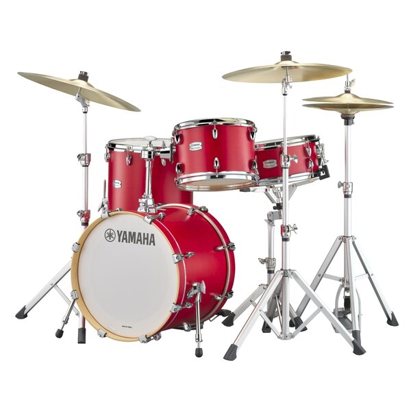 Yamaha Yamaha Tour Custom 18" Drum Kit, Candy Apple Satin