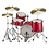 Yamaha Yamaha Tour Custom 18" Drum Kit, Candy Apple Satin