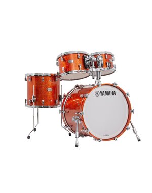 Yamaha Yamaha Absolute Hybrid Maple 20" Fusion Drum Kit, Orange Sparkle