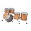 Sonor Sonor SQ2 20" Medium Maple Drum Kit, Natural High Gloss