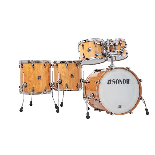Sonor Sonor SQ2 20" Medium Maple Drum Kit, Natural High Gloss