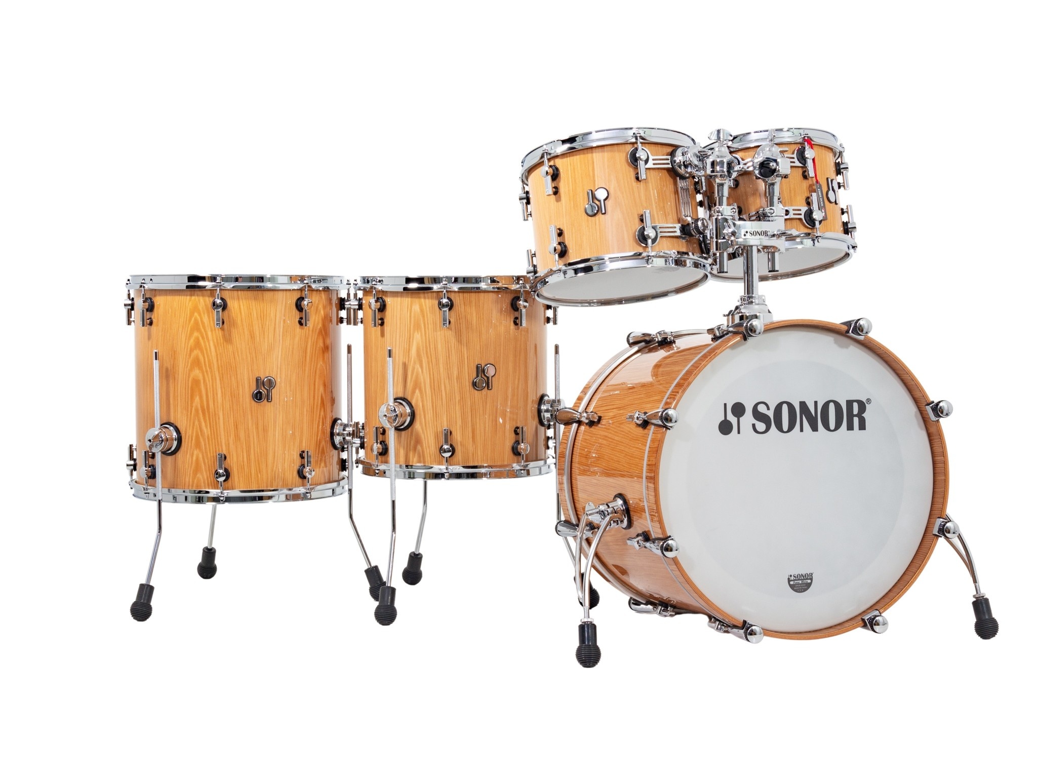 Sonor SQ2 Medium Maple Kit, Natural High Gloss | Graham Russell 