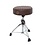 Drum n Base Drum n Base Full Grain Leather Drum Throne, Brown