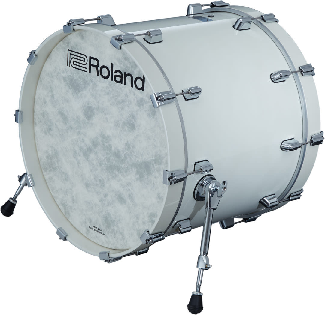 Roland KD-222 Bass Drum Pearl White | Graham Russell Drums