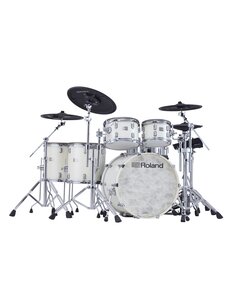 Roland Roland VAD716 Electronic Drum Kit, Pearl White