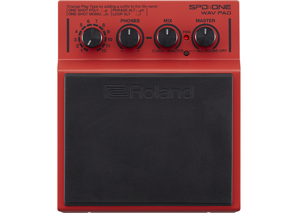 Roland SPD::ONE WAV PAD Percussion Pad | Graham Russell Drums