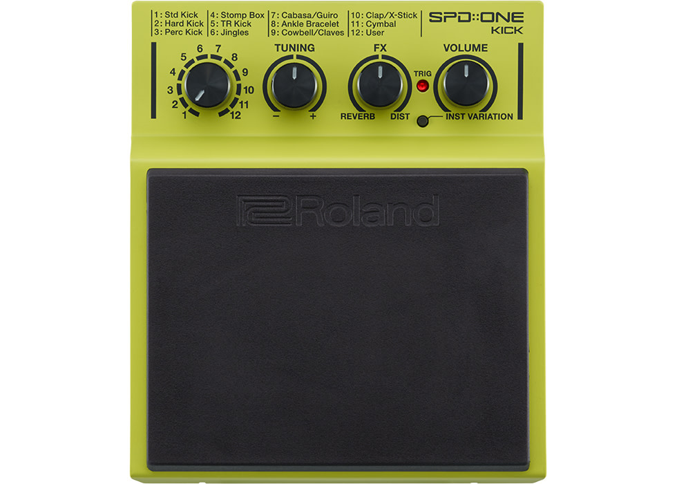 Roland SPD::ONE KICK Percussion Pad | Graham Russell Drums