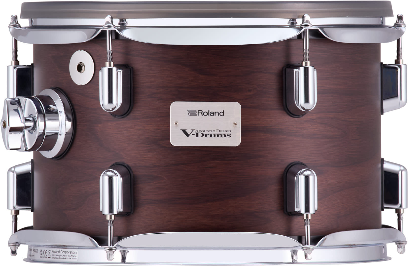 Roland PDA120 Tom Pad Satin Walnut | Graham Russell Drums - Graham