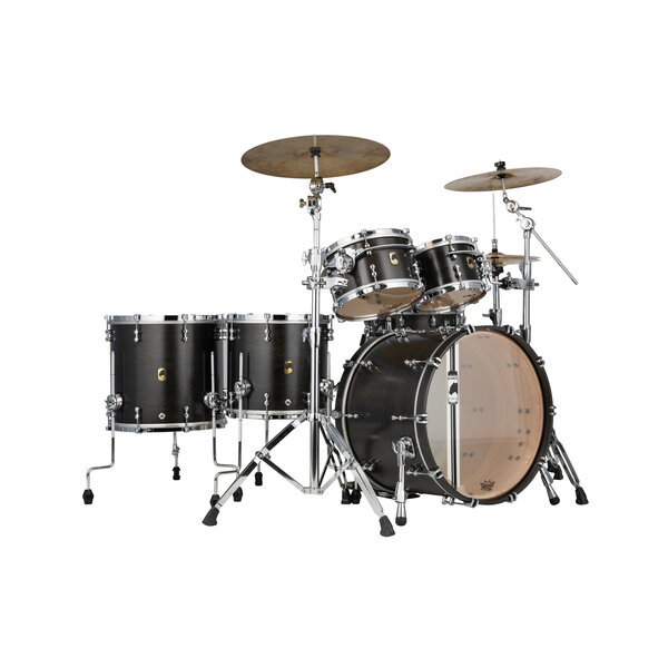 Mapex Mapex Black Panther Design Lab Series 22" Equinox Drum Kit, Satin Flat Black