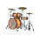 Mapex Mapex Black Panther Design Lab Series 22" 'Versatus' Drum Kit, Peach Burl Burst