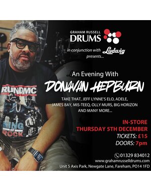 Graham Russell Drums An Evening with Donavan Hepburn - 05.12.24