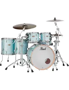 Pearl Pearl Professional Series 22" Maple Drum Kit, Ice Blue Oyster