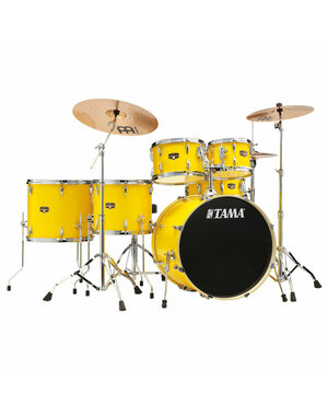 Tama Tama Imperialstar 22" Drum Kit, Electric Yellow w/Hardware