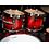 Mapex Mapex Saturn Evolution 22" Special Edition Drum Kit, Maple Burl Blaze