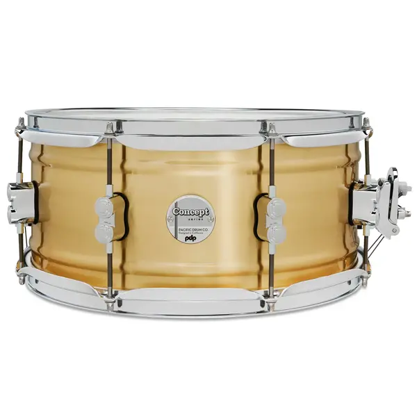 PDP PDP Concept 14" x 6.5" Brushed Brass Snare Drum
