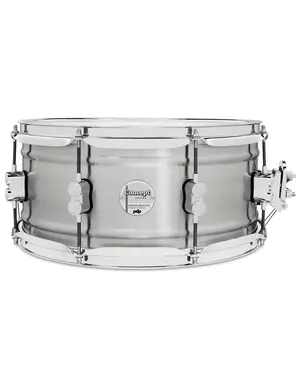 DW Drums PDP Concept 14" x 6.5" Brushed Aluminium Snare Drum