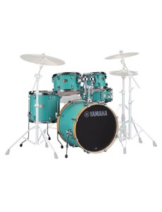 Yamaha Yamaha Stage Custom Birch 22" Drum Kit, Matte Surf Green