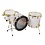 SJC Providence 22" Drum Kit, White Marine Pearl w/Gold Hardware