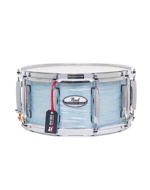 Pearl Pearl Professional Series 14" x 6.5" Maple Snare Drum, Ice Blue Oyster