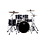 Mapex Mapex Venus 20" Fusion Drum Kit, Black Galaxy Sparkle