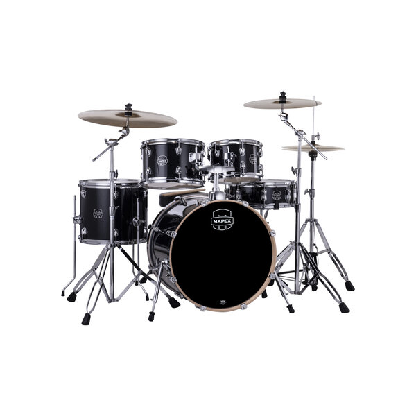 Mapex Mapex Venus 20" Fusion Drum Kit, Black Galaxy Sparkle