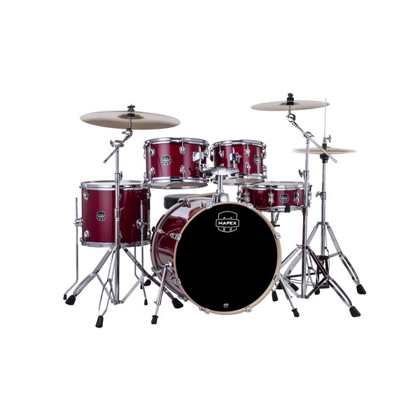 Mapex Mapex Venus 20" Fusion Drum Kit, Crimson Red Sparkle