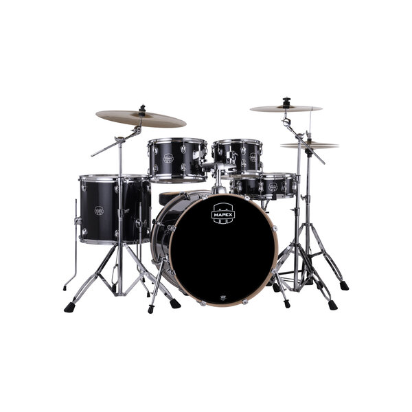 Mapex Mapex Venus 22" Rock Fusion Drum Kit, Black Galaxy Sparkle