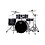 Mapex Mapex Venus 22" Rock Fusion Drum Kit, Black Galaxy Sparkle