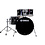 Yamaha Yamaha Oak Custom 22" Drum Kit, Musashi Black