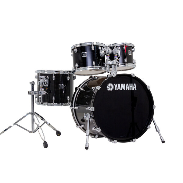 Yamaha Yamaha Oak Custom 22" Drum Kit, Musashi Black