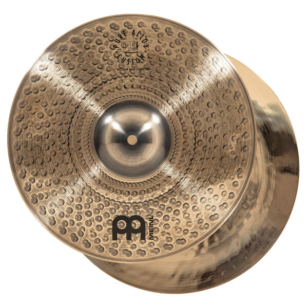 Meinl Meinl Pure Alloy Custom 14" Medium Thin Hi Hat Cymbals