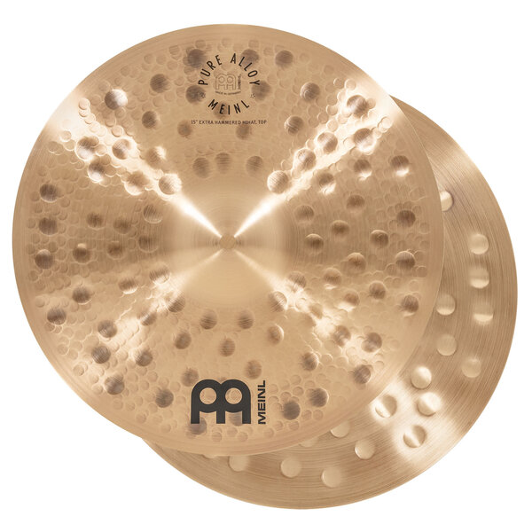 Meinl Meinl Pure Alloy 15" Extra Hammered Hi Hat Cymbals