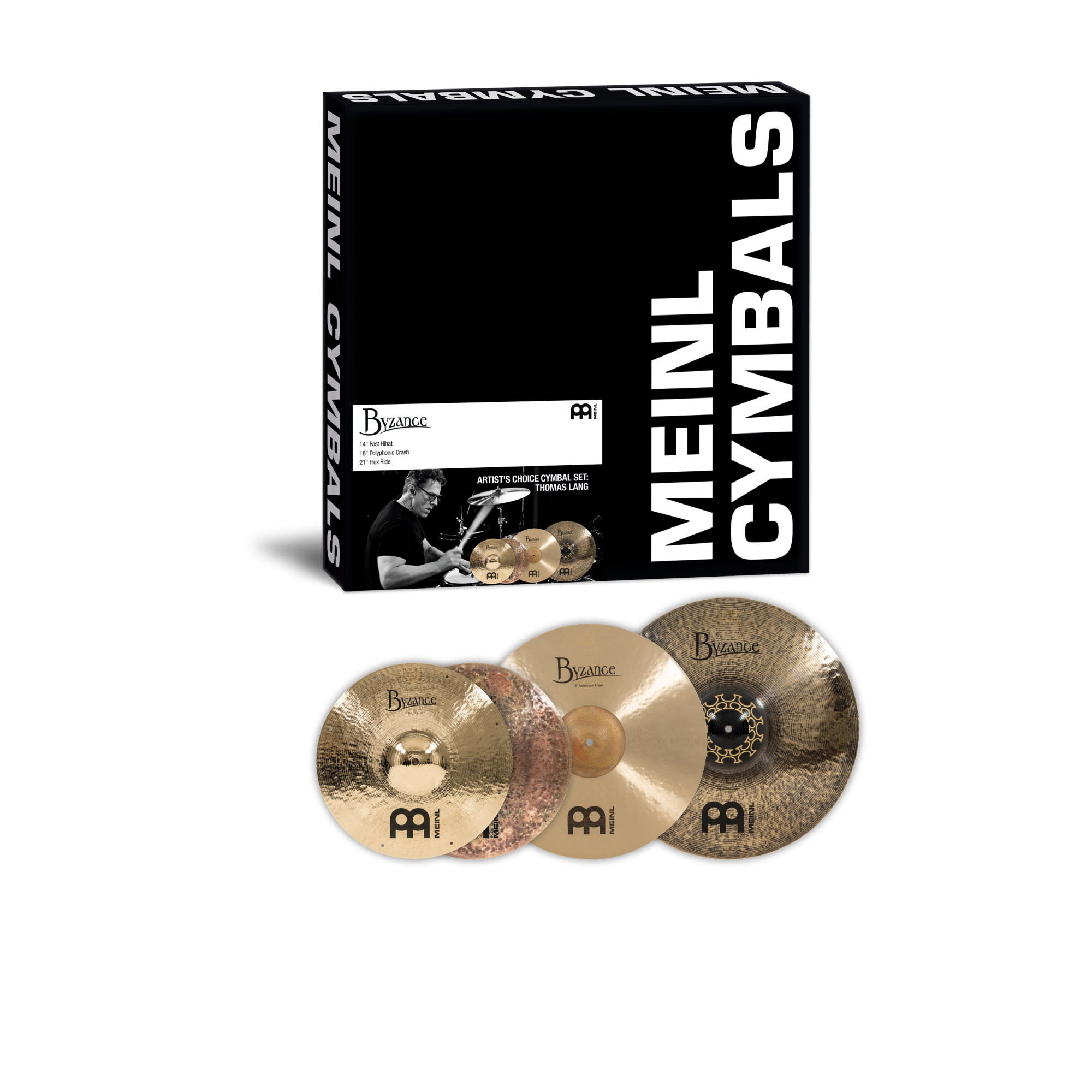 Meinl Byzance Thomas Lang Signature Cymbal Set | Graham Russell