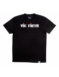 Vic Firth Vic Firth Black Logo T-Shirt, Small