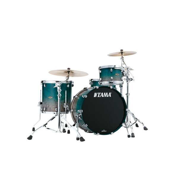 Tama Tama Starclassic 22" Walnut Birch Drum Kit, Sapphire Satin Fade