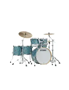 Tama Tama Starclassic 22" Walnut Birch Drum Kit, Turquoise Pearl