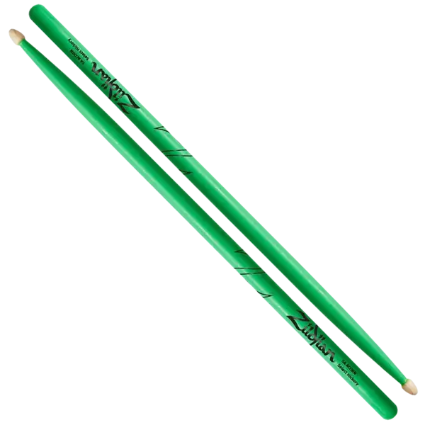 Zildjian Zildjian 5A Acorn Neon Green Drumsticks