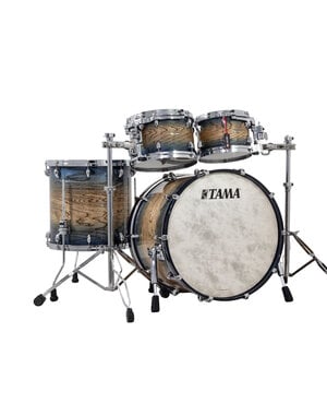 Tama Tama Star Walnut 22" Drum Kit, Indigo Japanese Sen Burst