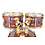 Sonor Sonor Signature 150th Anniversary 22" Beech Drum Kit, Bubinga High Gloss Lacquer w/Gold Fittings