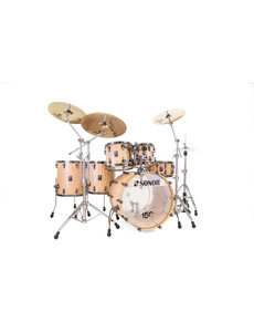 Sonor Sonor Lite 150th Anniversary 22" Heritage Birch Drum Kit, Scandinavian Birch Semi Gloss w/Ruthenium Hardware