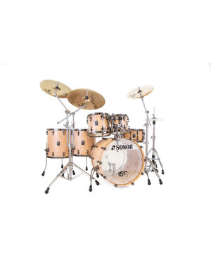 Sonor Sonor Lite 150th Anniversary 22" Heritage Birch Drum Kit, Scandinavian Birch Semi Gloss w/Ruthenium Hardware